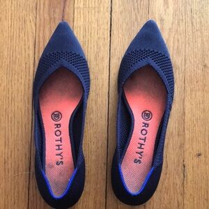 Rothys point maritime lattice stitch size 8